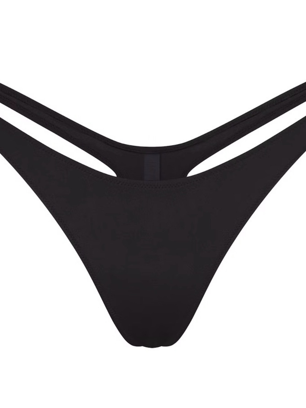 SKIMS Bikini Bottom in Onyx